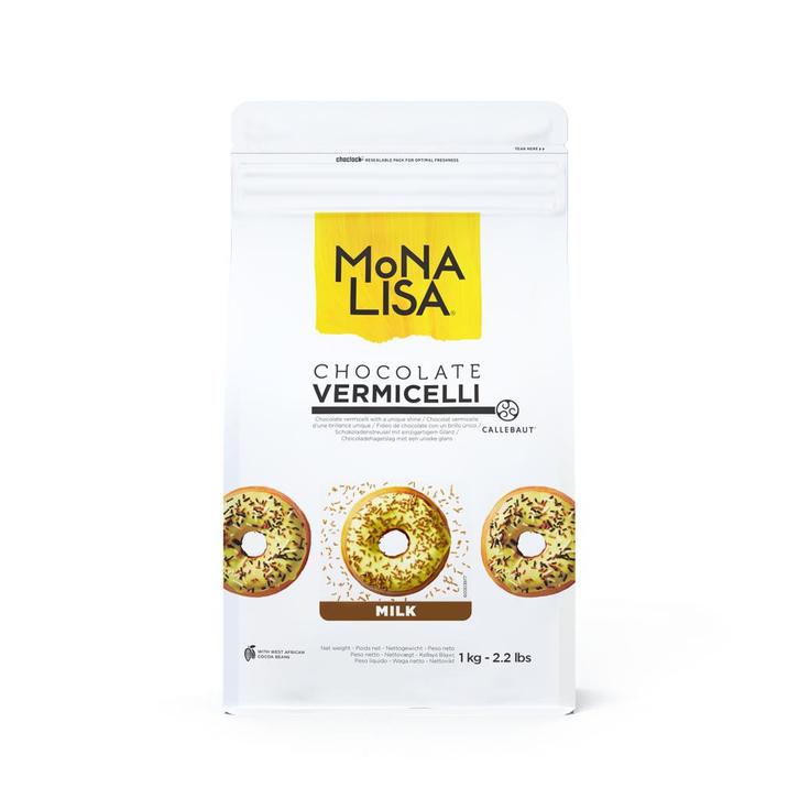 Callebaut Chocolade Vermicelli Melk 1kg**, Hobby en Vrije tijd, Taarten en Cupcakes maken, Nieuw, Verzenden