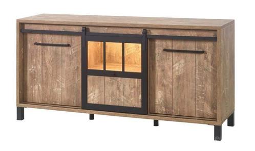 Dressoir Klein Alphen Oranje Teakhout - dressoirs, Huis en Inrichting, Kasten | Dressoirs, Nieuw, Overige materialen