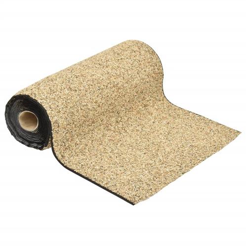vidaXL Grindfolie 400x40 cm natuurlijk zandkleurig, Tuin en Terras, Waterpartijen en Fonteinen, Nieuw, Verzenden
