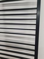 Design radiator 170 x 53 cm zwart glans lamellen zij aanslui, Nieuw, Ophalen of Verzenden