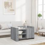 vidaXL Salontafel 80x50x50 cm bewerkt hout grijs sonoma, Verzenden, Nieuw, Overige houtsoorten, 50 tot 100 cm