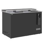 Koelkist met Werkblad | Zwart | 417L | Flesopener +, Verzenden, Nieuw in verpakking
