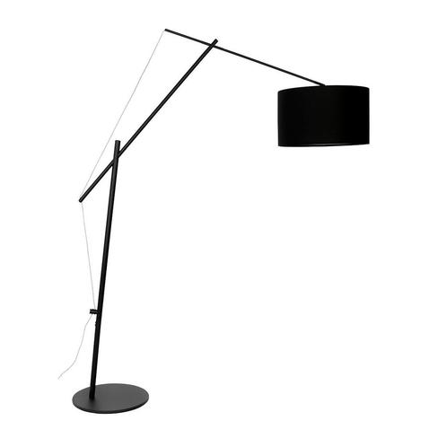 *WOONWINKEL* Zwarte Booglamp Modern Design, Huis en Inrichting, Lampen | Vloerlampen, Nieuw, Verzenden