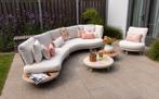 VDG Breeze organische loungeset (L/R) met loungestoel -, Verzenden, Nieuw, Hout, Loungeset