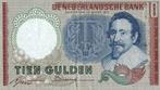 Bankbiljet 10 gulden 1953 Hugo de Groot Zeer Fraai, Postzegels en Munten, Bankbiljetten | Nederland, Verzenden