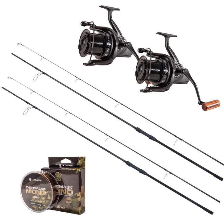 Ultimate Indura X Karperhengel Set 12ft (3lbs), Watersport en Boten, Hengelsport | Algemeen, Nieuw, Verzenden