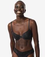HEMA Voorgevormde push-up beugel bh zwart, Verzenden, Zwart