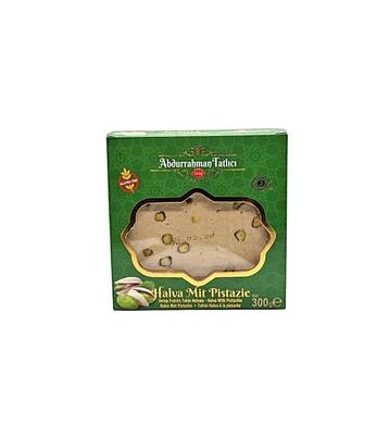 Abdurraman Tatlici Tahini Halva Met Antep Pistache 300 gr beschikbaar voor biedingen