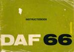 1973 DAF 66 HANDLEIDING INSTRUCTIEBOEKJE HANDBOEK NEDERLANDS, Auto diversen, Verzenden