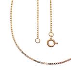 Gouden Venetiaanse ketting | 41 cm (gouden ketting), Ophalen of Verzenden, Gebruikt, Overige kleuren, Goud