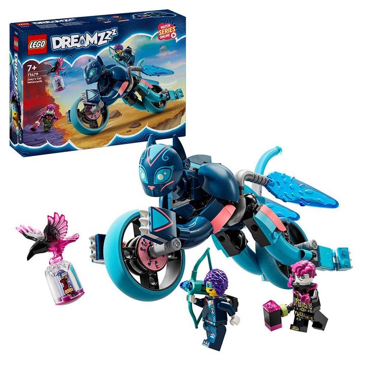 LEGO DREAMZzz - Zoeys Cat Motorcycle 71479, Kinderen en Baby's, Speelgoed | Duplo en Lego, Ophalen of Verzenden