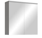 Badkamerkast Toledo 60 x 20 x 60 cm Mat Grijs Spiegelkast, Huis en Inrichting, Verzenden, Nieuw, Spiegelkast