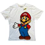 Bioworld Super Mario: Mario - Wit T-Shirt - XS (Nieuw), Kleding | Heren, Nieuw, Verzenden