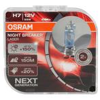 Osram H7 Night Breaker Laser Duobox ( Set ) 12V 55W +150%..., Ophalen of Verzenden, Nieuw