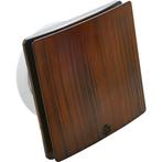 Badkamerventilator - Flixo - Ø100mm - Walnut Bruin, Ophalen of Verzenden, Nieuw, Ventilator