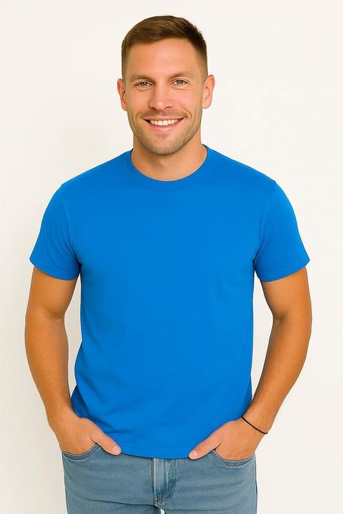 X-Name - Heren T-Shirt - Lichtblauw - Ronde Hals -, Kleding | Heren, T-shirts, Verzenden