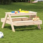 Picknicktafel voor kinderen 88x97x52 cm massief grenenhout, Nieuw, Verzenden