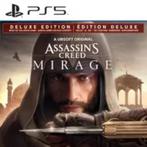 Assassins Creed Mirage Deluxe Edition - PS5 Game, Spelcomputers en Games, Games | Sony PlayStation 5, Ophalen of Verzenden, Nieuw