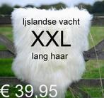 Schapenvacht IJSLANDSE schapenvel schapenhuid € 39,95 Wit, Huis en Inrichting, Woonaccessoires | Overige, Nieuw, Ophalen of Verzenden