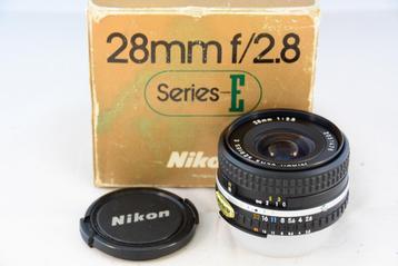Nikon Nikkor 28mm/2.8 Ai-s E-Series MF PRIME in TOP STAAT beschikbaar voor biedingen