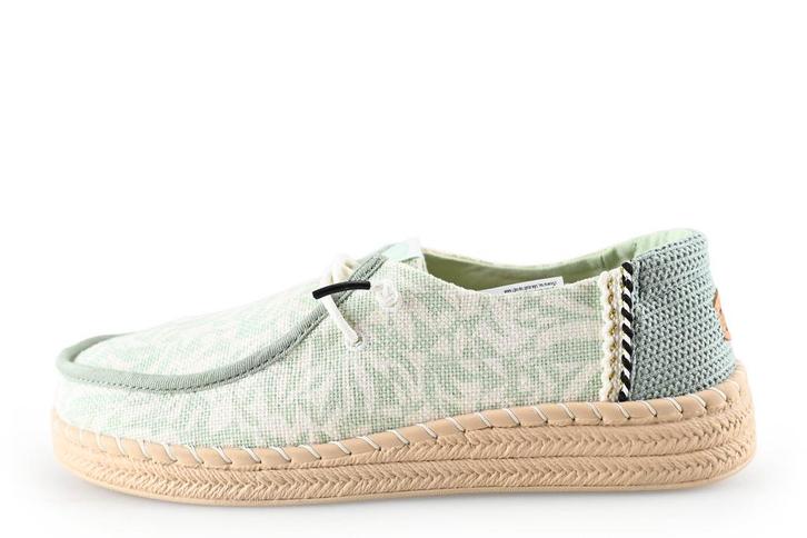 HEY DUDE Instappers in maat 41 Groen, Kleding | Dames, Schoenen, Groen, Zo goed als nieuw, Instappers, Verzenden