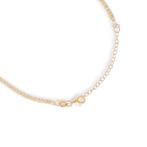 Halsketting - 18 karaat Geel goud, Sieraden, Tassen en Uiterlijk, Kettingen, Nieuw