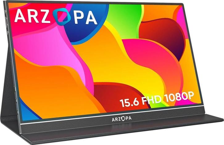 Arzopa S1 Table Portable Monitor - Full HD - 15.6 inch -, Computers en Software, Monitoren, Verzenden