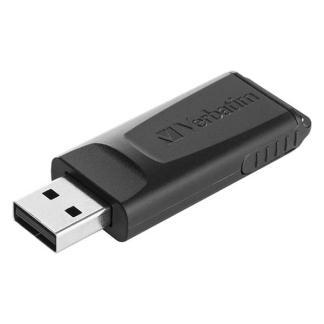 USB stick | Verbatim Slider | 128 GB (USB 2.0, Inschuifbaar), Computers en Software, USB Sticks, Nieuw, Verzenden