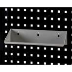 Stalen legbord 38 x 10 x 8 cm. voor gereedschap gatenwand of, Doe-het-zelf en Verbouw, Werkbanken, Ophalen of Verzenden, Nieuw