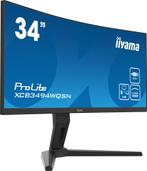 34 Iiyama ProLite XCB3494WQSN-B5 Curved/WQHD/DP/HDMI, Computers en Software, Ophalen of Verzenden, Nieuw