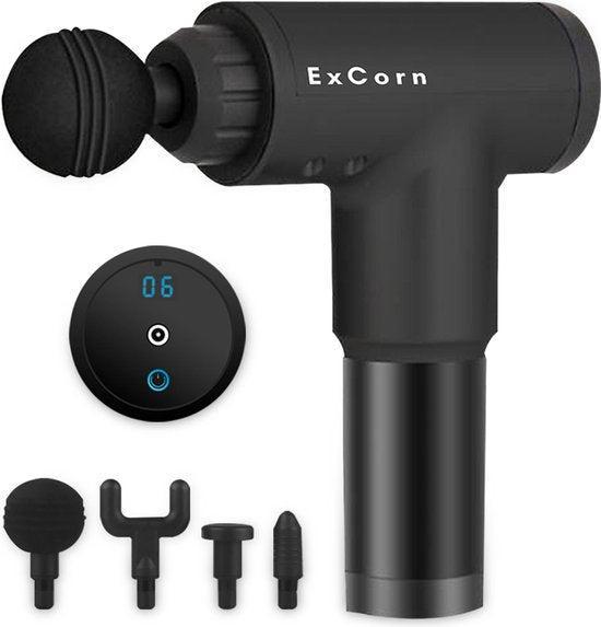 2dekans | ExCorn Massage Gun voor Professioneel Gebruik –, Sport en Fitness, Massageproducten, Zo goed als nieuw, Ophalen of Verzenden