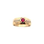Zonder Minimumprijs - Ring - 14 karaat Roségoud - 0.25ct., Nieuw
