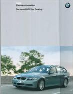 2005 BMW 3 SERIE TOURING HARDCOVER PERSMAP DUITS, Boeken, Nieuw, BMW, Author