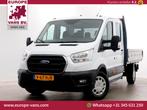 Ford Transit 350 2.0 TDCI 130pk L3H1 D.C. Trend Open Laadbak, Auto's, Bestelauto's, Wit, Nieuw, Ford, Lease