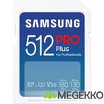 Samsung MB-SD512S/EU flashgeheugen 512 GB SD UHS-I Klasse 3, Computers en Software, RAM geheugen, Verzenden, Nieuw