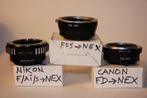 Sony NEX 3 N + 18-55mm + 3 vintage-lens adapters Spiegelloze, Nieuw