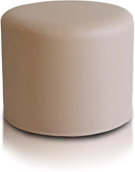 Ergo Poef Cappuccino 43x53cm | Retourdeal OP = OP, Huis en Inrichting, Banken | Voetenbanken en Poefen, Minder dan 50 cm, 50 tot 75 cm