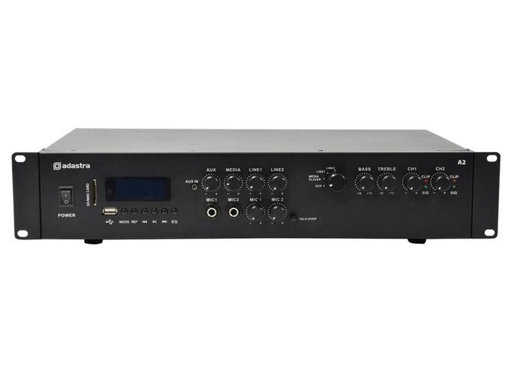 Adastra A2 Stereo Versterker 2 X 200W Met Bleutooth En Mic, Muziek en Instrumenten, Microfoons, Overige typen, Nieuw, Verzenden