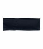 Haarband Basic 6cm Effen Donker Blauw, Nieuw