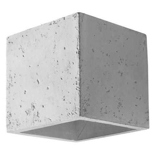Betonnen up down wandlamp Andro, grijs, Huis en Inrichting, Lampen | Wandlampen, Nieuw, Overige materialen, Ophalen of Verzenden