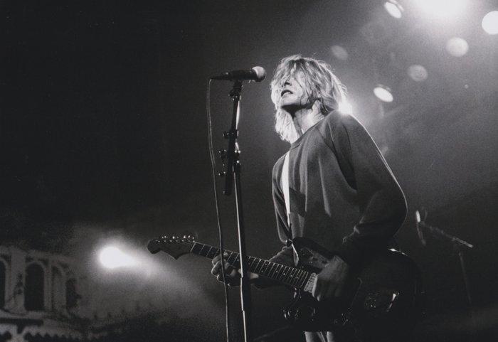 Frans Schellekens (attribuée à) - Kurt Cobain Amsterdam 1991, Antiek en Kunst, Kunst | Designobjecten