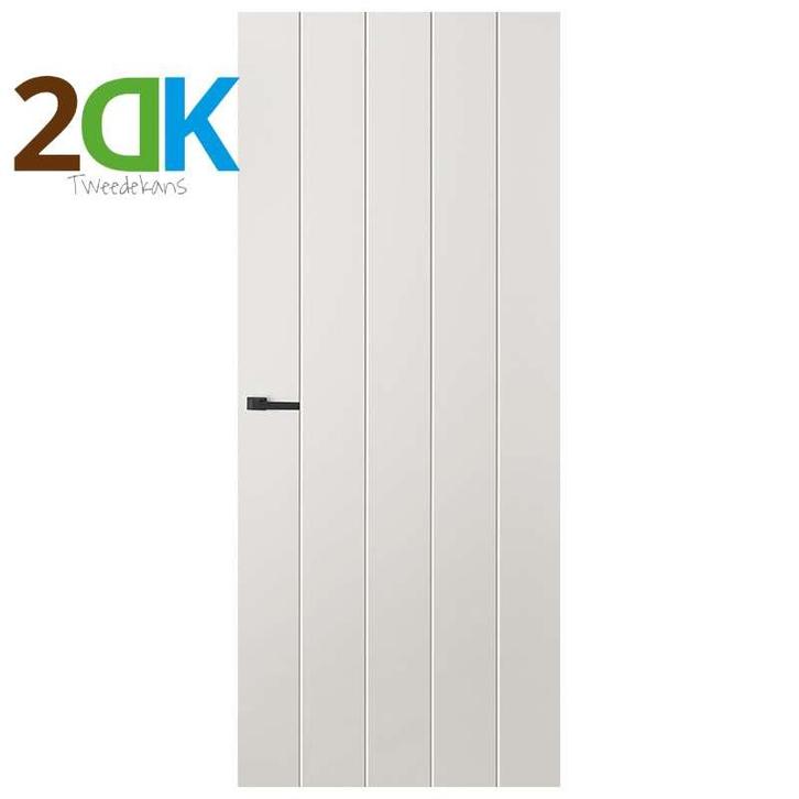 2DK Binnendeur Liniedør Lodret opdek rechts 73x231,5cm, Doe-het-zelf en Verbouw, Deuren en Horren, Nieuw, Hout, 200 tot 215 cm