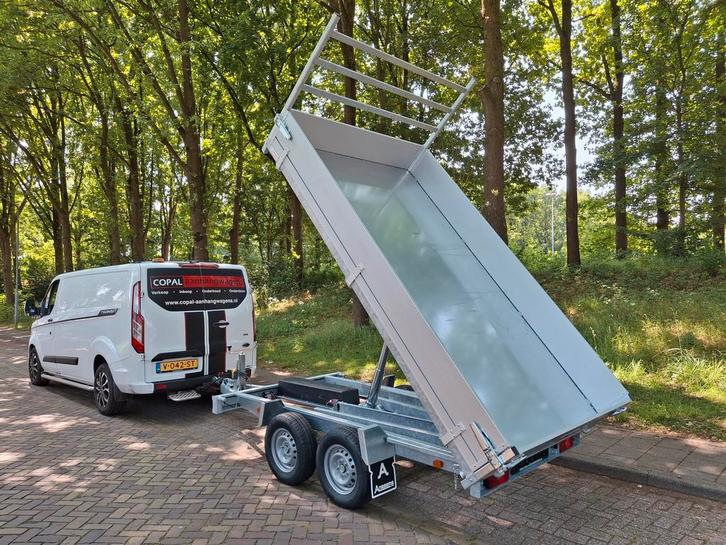 Voorraad-ACTIE: Anssems KSX3000.305x178 elektrische kipper, Auto diversen, Aanhangers en Bagagewagens, Nieuw, Ophalen