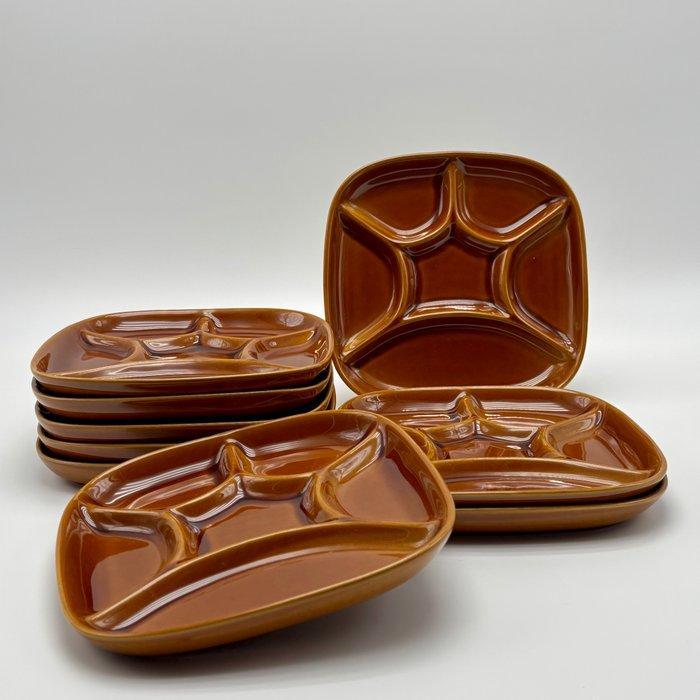 Boch Frères, Kéralux - Dienblad (9) - Aardewerk, Emaille, Antiek en Kunst, Antiek | Meubels | Tafels