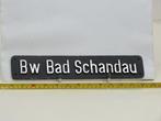 LokschildBw Bad Schandau (Spoorwegen 1:1), Ophalen of Verzenden, Gebruikt, Overige typen