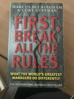 First, Break All the Rules 9780743219877 Marcus Buckingham, Verzenden, Gelezen, Marcus Buckingham