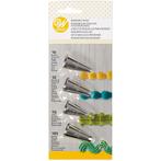 Wilton Spuitmondjes Set/4, Hobby en Vrije tijd, Taarten en Cupcakes maken, Verzenden, Nieuw