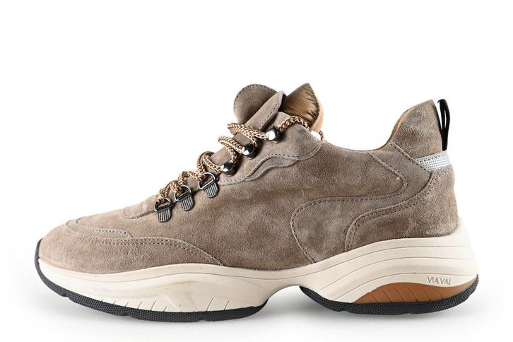 VIA VAI Sneakers in maat 41 Beige | 10% korting, Kleding | Dames, Schoenen, Beige, Zo goed als nieuw, Sneakers of Gympen, Verzenden
