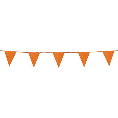 Oranje Slinger Glitter Papier 6m, Hobby en Vrije tijd, Feestartikelen, Nieuw, Verzenden