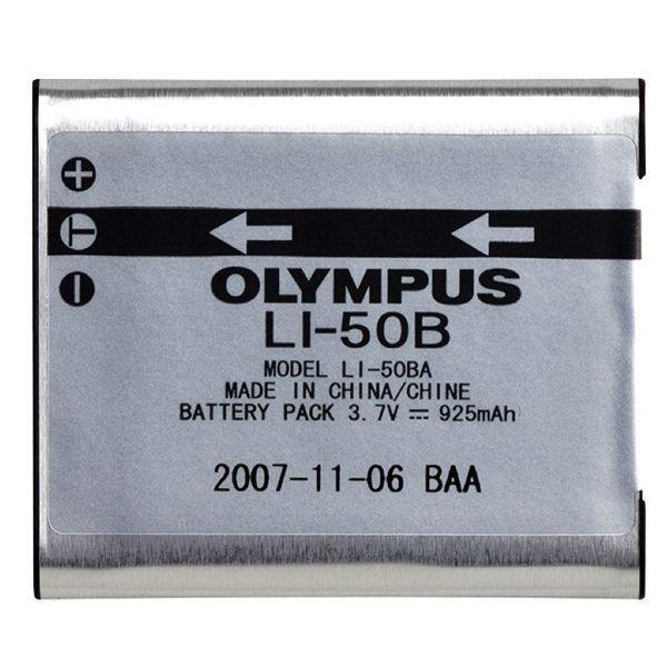 Olympus LI-50B Accu / Batterij, Audio, Tv en Foto, Fotografie | Fotostudio en Toebehoren, Zo goed als nieuw, Verzenden